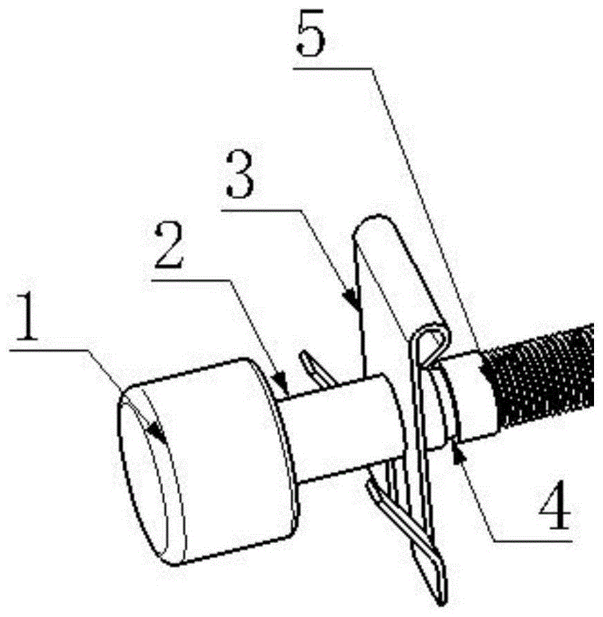 The invention relates to a method for making a wear sensor probe for an automobile brake pad